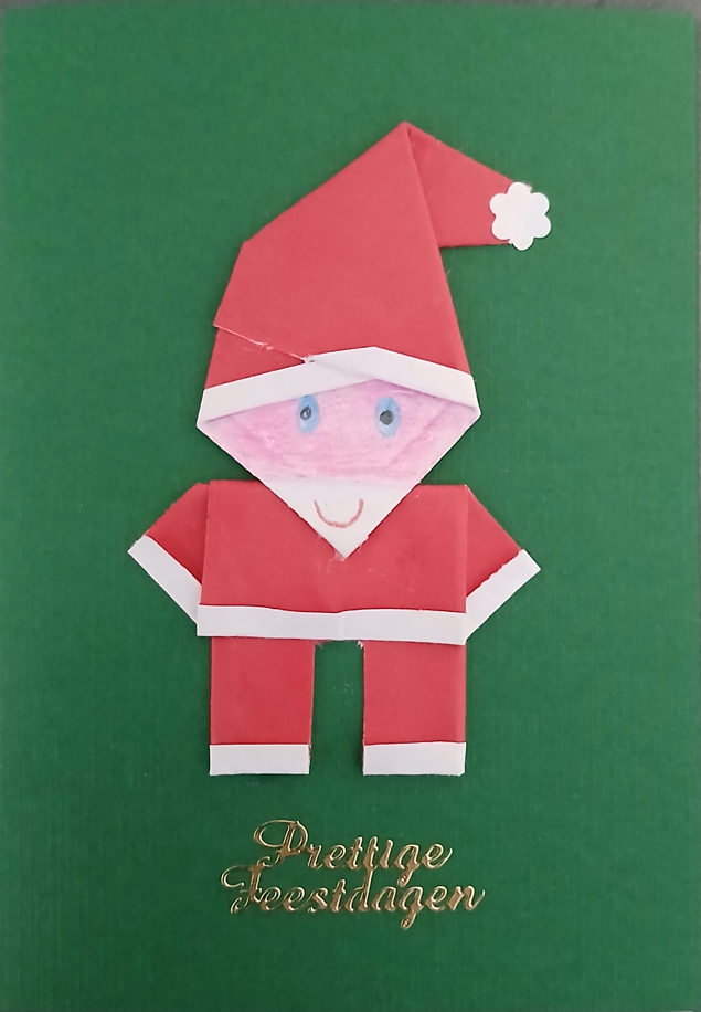 Kerstman klaar om je pakjes te leveren